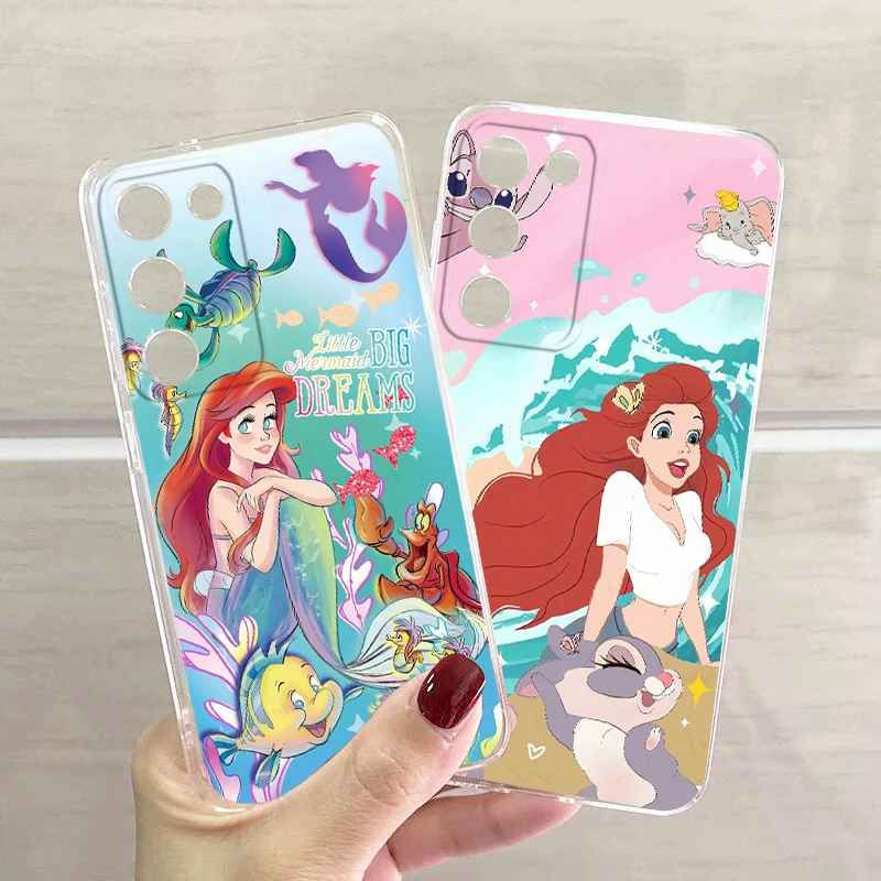 Disney Princess Mermaid Cartoon For Samsung A53 A52 A54 A13 A12 A32 A71 A33 A73 A72 A51 A23 A21S 5G Transparent Phone Case
Disney Princess Mermaid Cartoon For Samsung A53 A52 A54 A13 A12 A32 A71 A33 A73 A72 A51 A23 A21S 5G Transparent Phone Case
