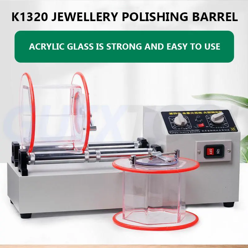 Одиночная бочка/двойная бочка машина для полировки барабана Большая машина для барабана для полировки золотых и серебряных ювелирных изделий Чистка и полировка Инструмент удаления ржавчины частей аппаратного обеспечени
Одиночная бочка/двойная бочка машина для полировки барабана Большая машина для барабана для полировки золотых и серебряных ювелирных изделий Чистка и полировка Инструмент удаления ржавчины частей аппаратного обеспечени