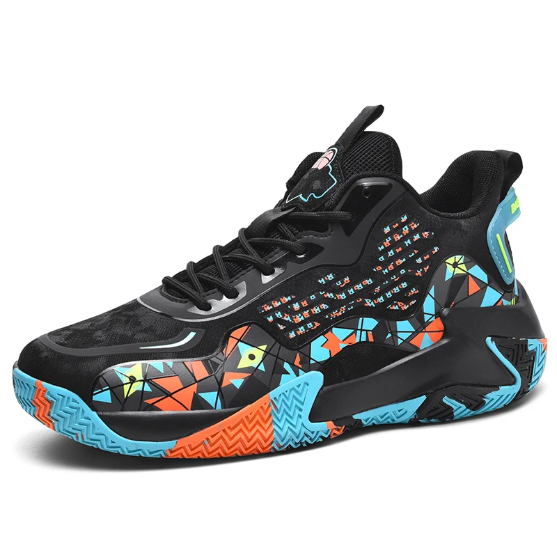 Lightweight Noise Reduction Basketball Shoes Soft Anti Slip Sole Breathable Wear Resistant Practical Sports Sneakers for Student
Lightweight Noise Reduction Basketball Shoes Soft Anti Slip Sole Breathable Wear Resistant Practical Sports Sneakers for Student