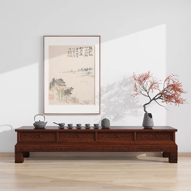 Retro Wood Tv Stands Wall Mid Century Luxury Aesthetic Tv Table Storage Shelf Cabinets Muebles Para Tv Chinese Style Furniture
Retro Wood Tv Stands Wall Mid Century Luxury Aesthetic Tv Table Storage Shelf Cabinets Muebles Para Tv Chinese Style Furniture