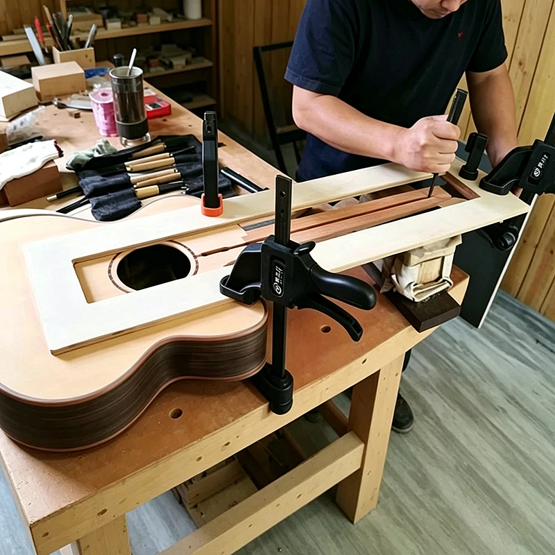 HUATOOL Guitar Core Groove Mold, Wooden DIY Template Jig for Guitar Making Material Processing Tools
HUATOOL Guitar Core Groove Mold, Wooden DIY Template Jig for Guitar Making Material Processing Tools