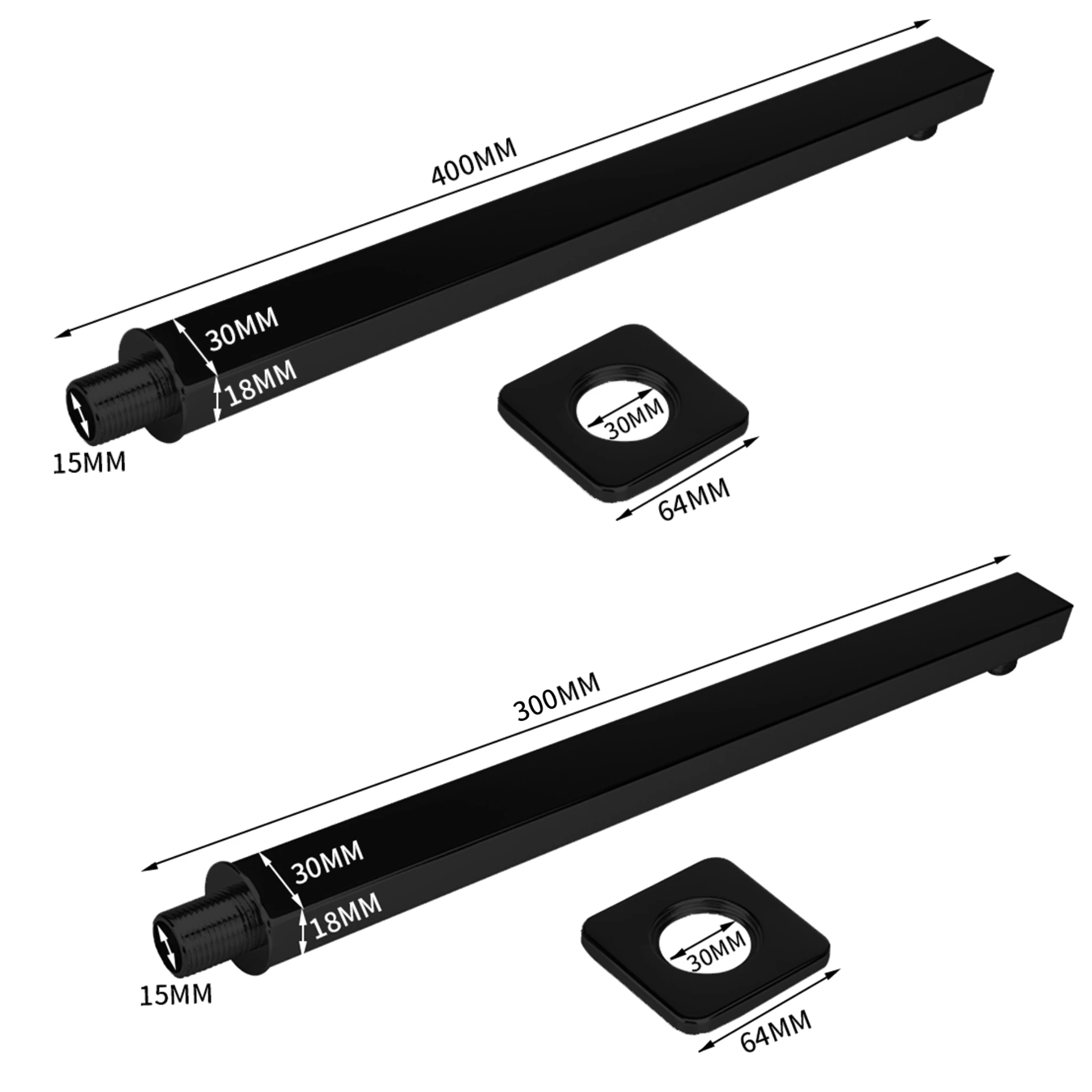 Rustproof Metal Bathroom Extension Support Rod 30 40 Cm Wall Fixed Hanger Stand Fit Overhead Shower Sprayer Accessory
Rustproof Metal Bathroom Extension Support Rod 30 40 Cm Wall Fixed Hanger Stand Fit Overhead Shower Sprayer Accessory