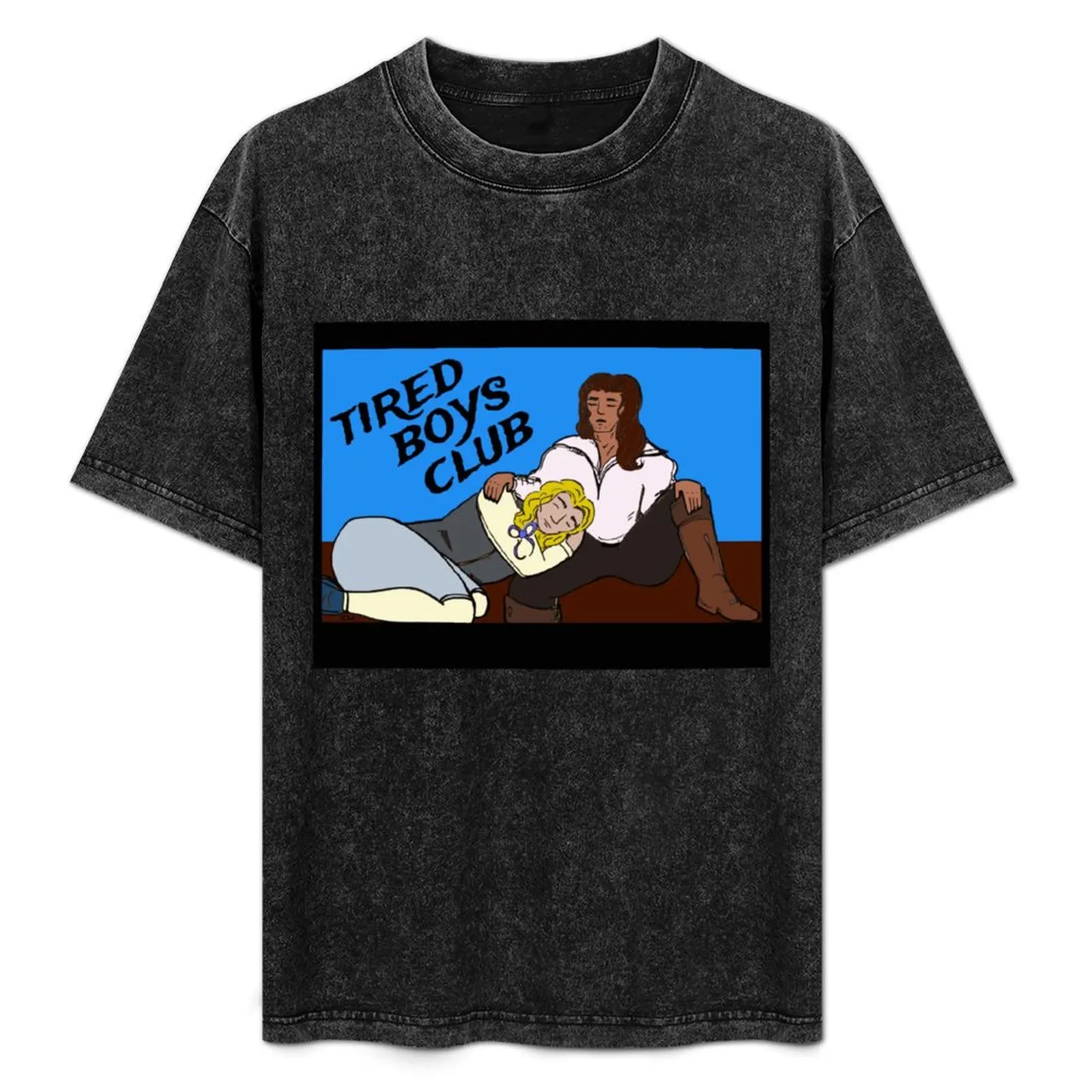Tired Boys Club T-Shirt boys whites korean fashion funny meme t-shirts quick-drying oversized t shirt men
Tired Boys Club T-Shirt boys whites korean fashion funny meme t-shirts quick-drying oversized t shirt men