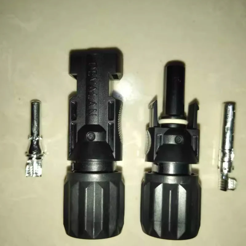 Devalan MCFour DC Connector Wiring Terminal For Solar Inverter Solis Ginlong AISWEI GoodWe Sungrow Photovoltaic System
Devalan MCFour DC Connector Wiring Terminal For Solar Inverter Solis Ginlong AISWEI GoodWe Sungrow Photovoltaic System