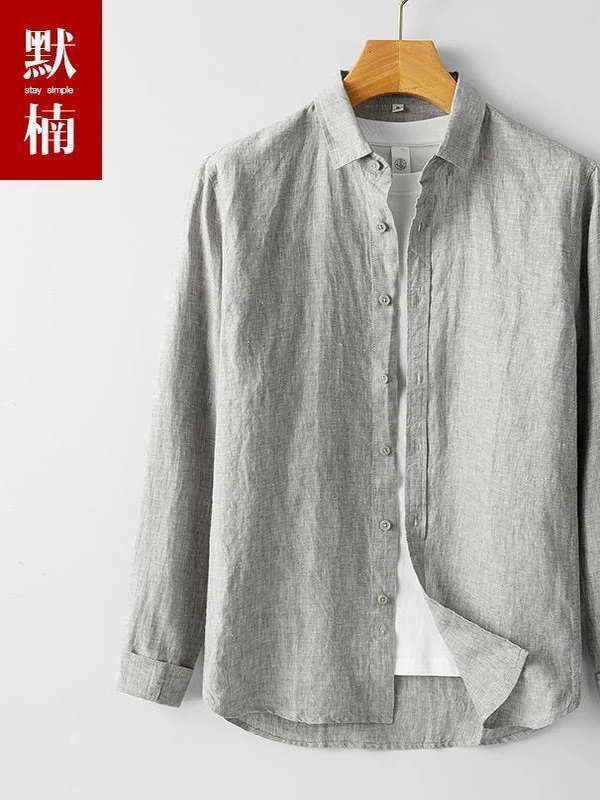 Мужская льняная длинная све irt, повседневная, простая, удобная, хлопково-льняная, однотонная, с квадратным воротником, модная, городская, весна
Мужская льняная длинная све irt, повседневная, простая, удобная, хлопково-льняная, однотонная, с квадратным воротником, модная, городская, весна