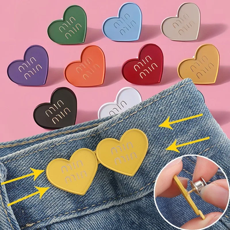 Love Dopamine Color Pair Belt Buckles Free Detachable Stitch Colorful Button Pants Large To Small Waist Collection Tool Portable
Love Dopamine Color Pair Belt Buckles Free Detachable Stitch Colorful Button Pants Large To Small Waist Collection Tool Portable