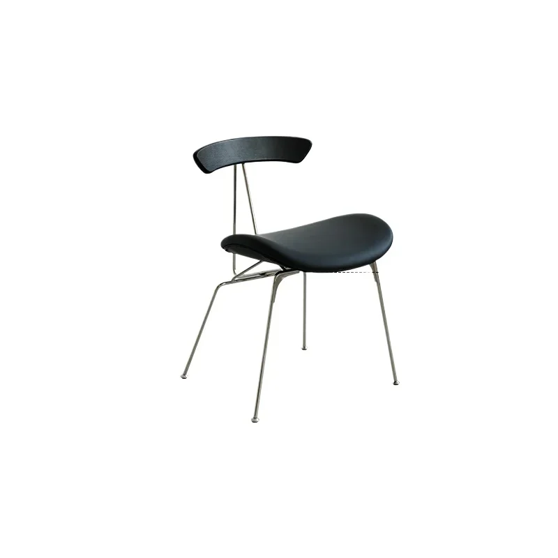 Medieval ant chair household living room leather stainless steel diningcasual backrest dining
Medieval ant chair household living room leather stainless steel diningcasual backrest dining