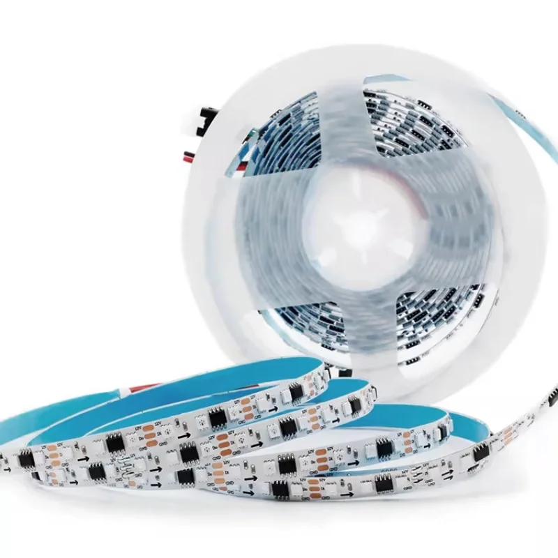 5M DC12V WS2811 96 светодиодов/м TM1903 RGB Адресная Радужная светодиодная пиксельная лента 3535 SMD Светодиодная лента Внешняя 1 IC Control 3 светодиода
5M DC12V WS2811 96 светодиодов/м TM1903 RGB Адресная Радужная светодиодная пиксельная лента 3535 SMD Светодиодная лента Внешняя 1 IC Control 3 светодиода