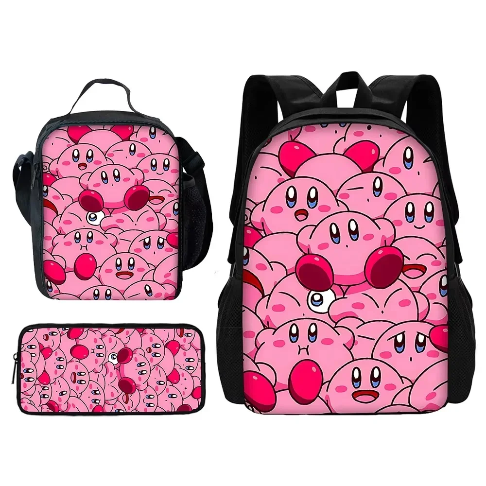 Рюкзак унисекс Game Pink K-kirbys с сумками для обеда, детскими сумками-карандашами, школьными сумками для мальчиков и девочек, лучший подарок
Рюкзак унисекс Game Pink K-kirbys с сумками для обеда, детскими сумками-карандашами, школьными сумками для мальчиков и девочек, лучший подарок