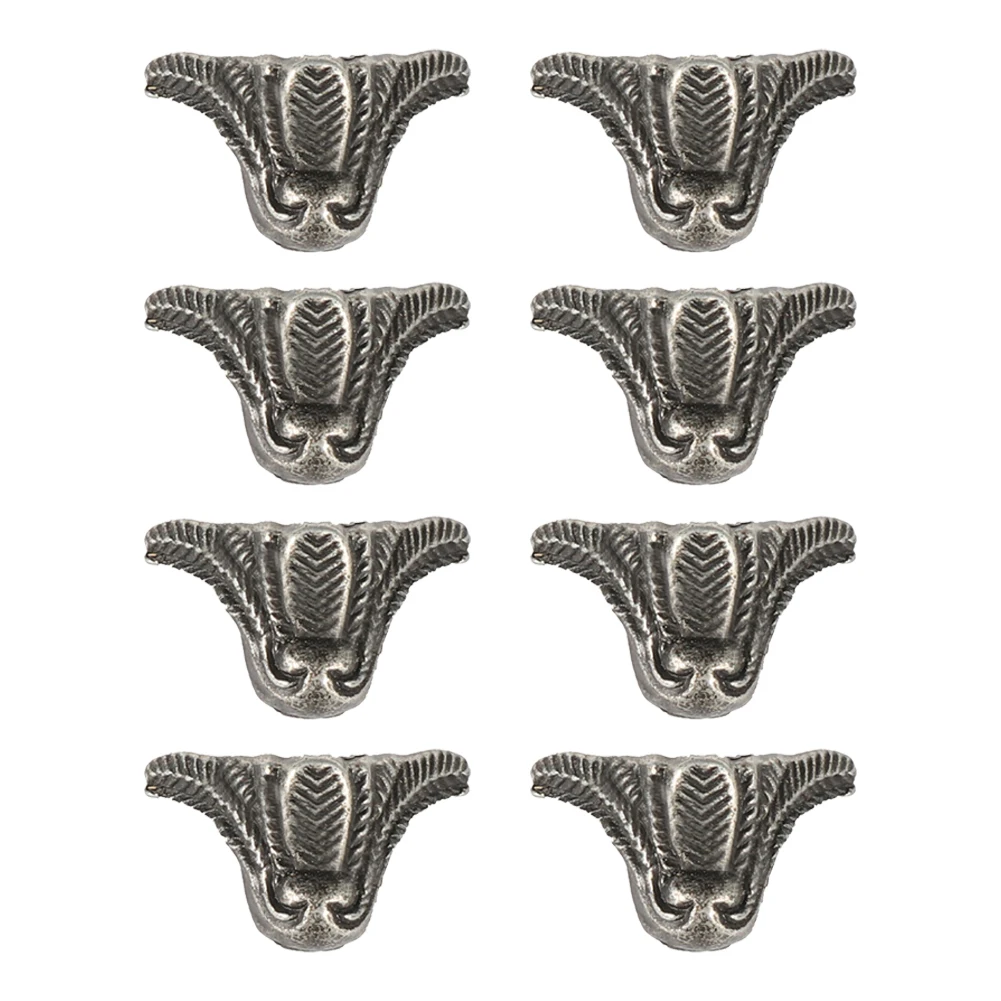 4/8/12PCS Antique Box Bracket Antique Corner Protectors Jewelry Box Decorative Leg Corner Bracket Wooden Case Feet Leg
4/8/12PCS Antique Box Bracket Antique Corner Protectors Jewelry Box Decorative Leg Corner Bracket Wooden Case Feet Leg 