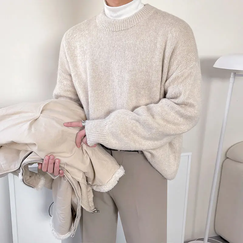 New Fashion Men's Casual Long Sleeve Knitted Sweater Pullover Male Round Collar High Quality Autumn Winter Tops Knitwear A267
New Fashion Men's Casual Long Sleeve Knitted Sweater Pullover Male Round Collar High Quality Autumn Winter Tops Knitwear A267