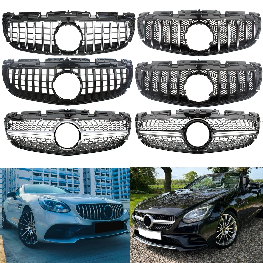 Front Racing Billet Bumper Grille Upper Cover For Mercedes-Benz R172 SLC-Class 2016 2017 2018 2019 2020 SLC180 SLC300 SLC 43AMG
Front Racing Billet Bumper Grille Upper Cover For Mercedes-Benz R172 SLC-Class 2016 2017 2018 2019 2020 SLC180 SLC300 SLC 43AMG