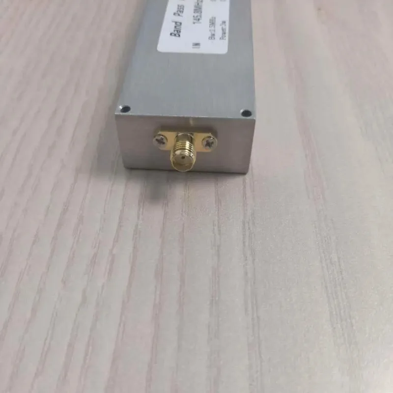 145.8MHz bandpass filter BPF for receiving Anti-interference Communication
145.8MHz bandpass filter BPF for receiving Anti-interference Communication