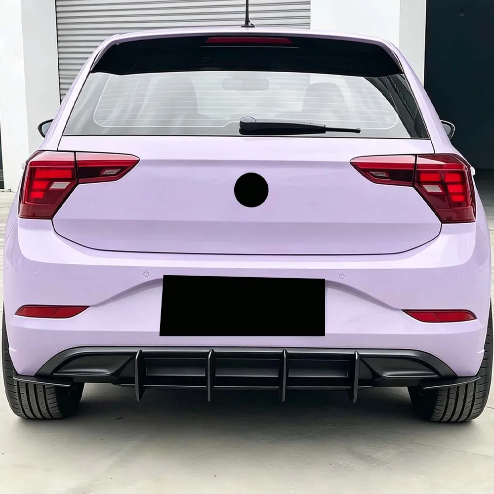 Glossy Black ABS Car Rear Bumper Lip Diffusers Spoiler Splitter For VW Polo MK6.5 Base Standard Version 2022 2023 2024 Tuning
Glossy Black ABS Car Rear Bumper Lip Diffusers Spoiler Splitter For VW Polo MK6.5 Base Standard Version 2022 2023 2024 Tuning