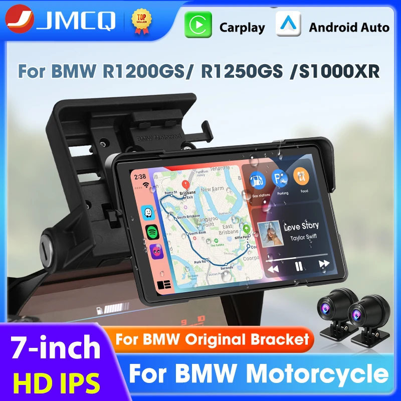 7 inch Motorcycle Carplay Screen For BMW GPS Navigation Dual Bluetooth Android Auto For BMW R1200GS ADV/ R1250GS ADV/S1000XR
7 inch Motorcycle Carplay Screen For BMW GPS Navigation Dual Bluetooth Android Auto For BMW R1200GS ADV/ R1250GS ADV/S1000XR