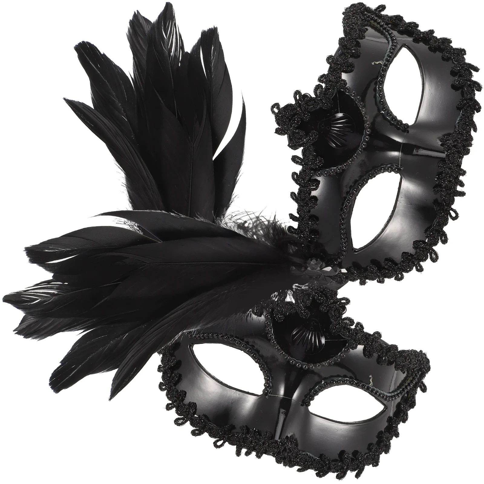 2pcs Plumes Decorative Masquerade Mask For Women Carnival Party Cosplay Festival Adult Lightweight Comfortable Elastic Band 
2pcs Plumes Decorative Masquerade Mask For Women Carnival Party Cosplay Festival Adult Lightweight Comfortable Elastic Band