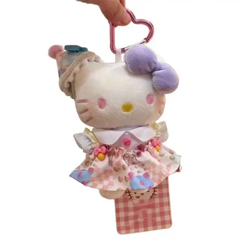 Kawaii Sanrio Hello Kitty Floral Dress Pendant Heart-shaped Keychain Gift for My Bestie Fashion Backpack Accessories
Kawaii Sanrio Hello Kitty Floral Dress Pendant Heart-shaped Keychain Gift for My Bestie Fashion Backpack Accessories