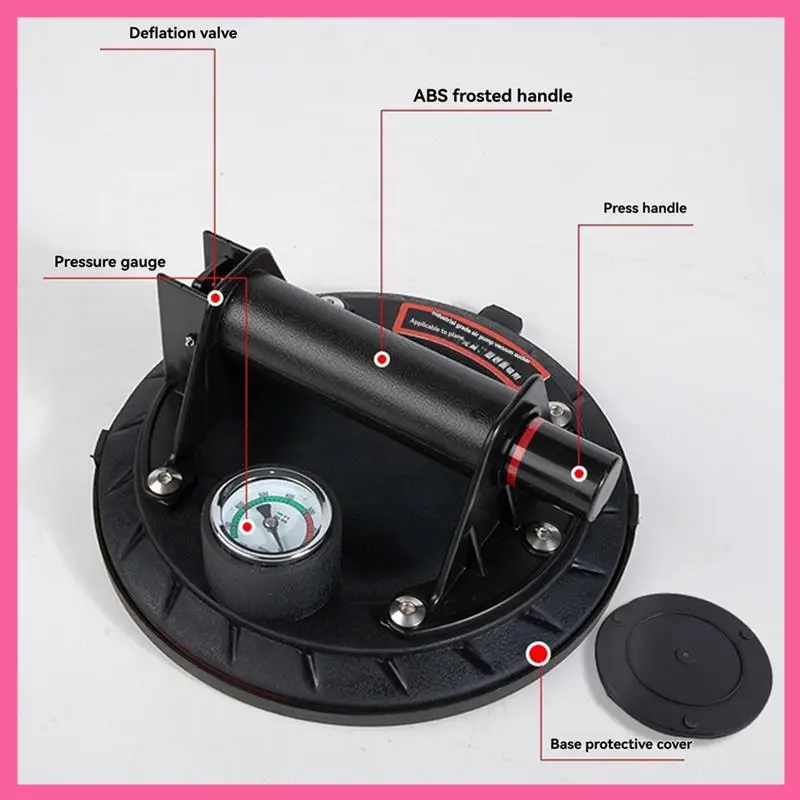 ABNM Pressure Gauge Sucker Air Pump Type Glass Suction Cup Monitor Suction Cup Tool Industrial Grade Suction Cups
ABNM Pressure Gauge Sucker Air Pump Type Glass Suction Cup Monitor Suction Cup Tool Industrial Grade Suction Cups