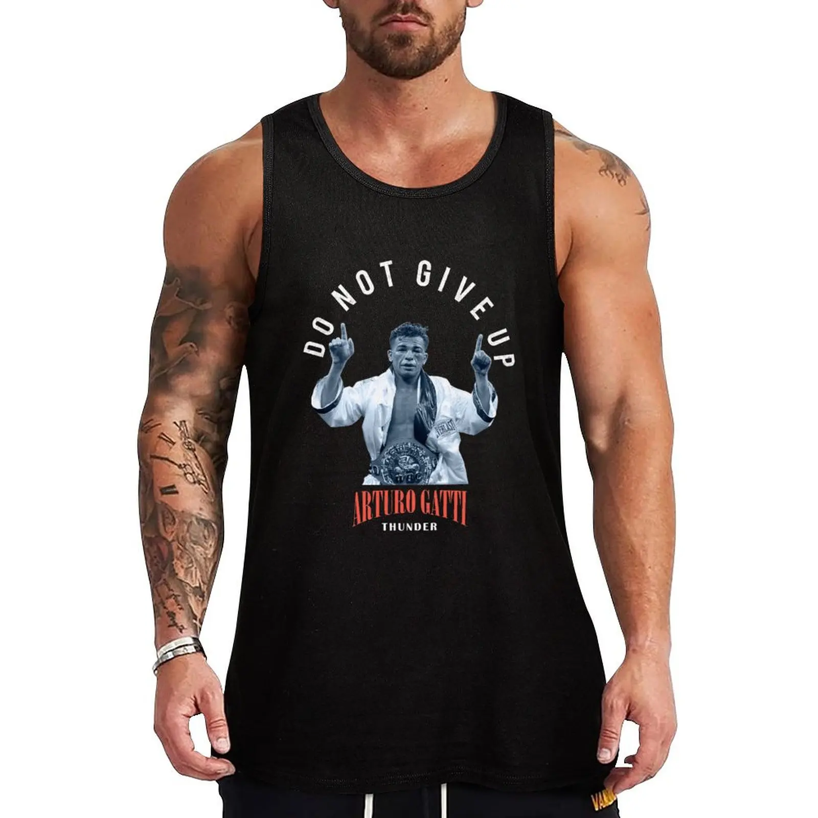 DON'T GIVE UP Arturo Gatti Boxing Legend. Tank Top Everyday Basic Tank Top Comfort Cotton Undershirt
DON'T GIVE UP Arturo Gatti Boxing Legend. Tank Top Everyday Basic Tank Top Comfort Cotton Undershirt