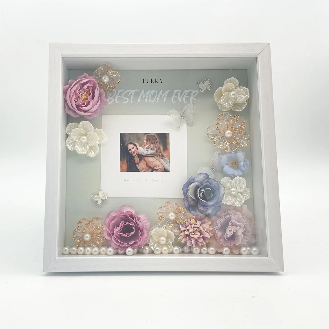 Mothers Day Decoration Picture Frame Package 8 Inches Artificial Flowers Pearls Preserved Party Decor Mother's Day Gifts for Mom
Mothers Day Decoration Picture Frame Package 8 Inches Artificial Flowers Pearls Preserved Party Decor Mother's Day Gifts for Mom