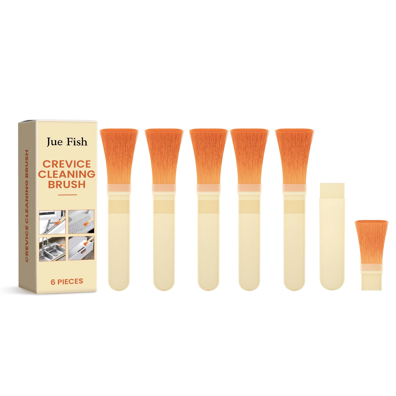 Щетка для чистки зазоров Jue-Fish
Щетка для чистки зазоров Jue-Fish