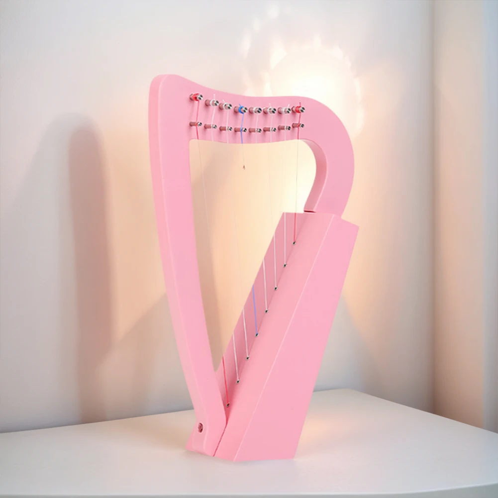 8-струнная лира-арфа из цельного дерева, мини-арфа с настроечным ключом, музыкальный инструмент для детей и взрослых, начинающих
8-струнная лира-арфа из цельного дерева, мини-арфа с настроечным ключом, музыкальный инструмент для детей и взрослых, начинающих