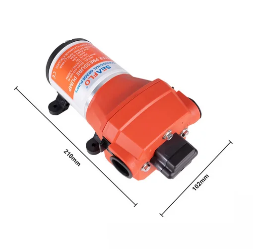 Мембранный насос серии 41 12 В SFDP1-045-040-41, 17 л/мин, 40 фунтов на квадратный дюйм для каравана с морской лодкой
Мембранный насос серии 41 12 В SFDP1-045-040-41, 17 л/мин, 40 фунтов на квадратный дюйм для каравана с морской лодкой