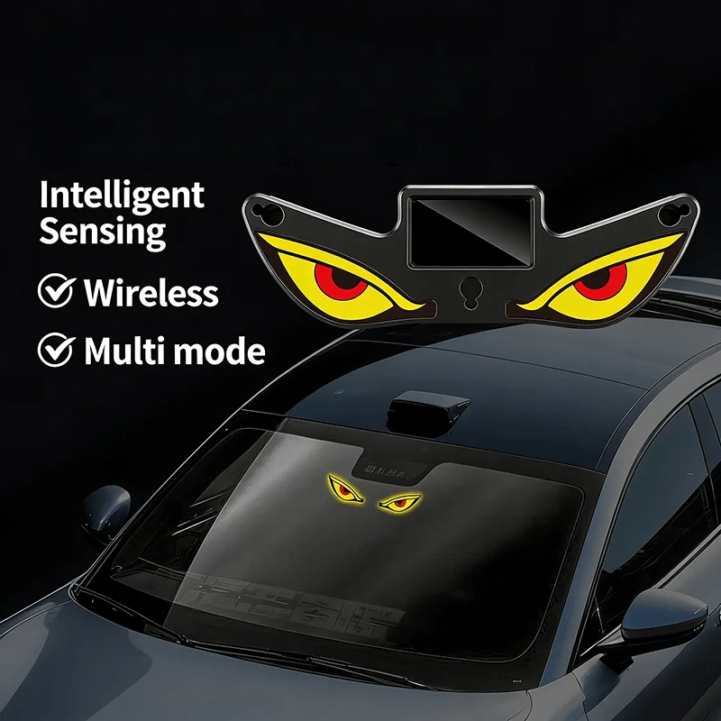 1Pc Solar Demon Eye LED Car Light, Wireless Animated Eye Suction Cup Lamp Waterproof Auto Warning Accessory
1Pc Solar Demon Eye LED Car Light, Wireless Animated Eye Suction Cup Lamp Waterproof Auto Warning Accessory