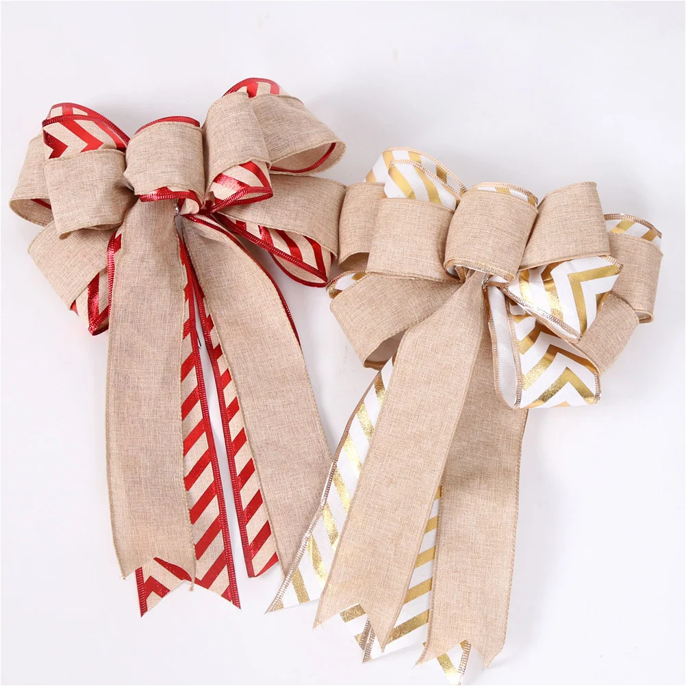 2 Pcs Bow Decoration Holiday Christmas Star Light Tree Bowknot DIY Adornment Ornament
2 Pcs Bow Decoration Holiday Christmas Star Light Tree Bowknot DIY Adornment Ornament