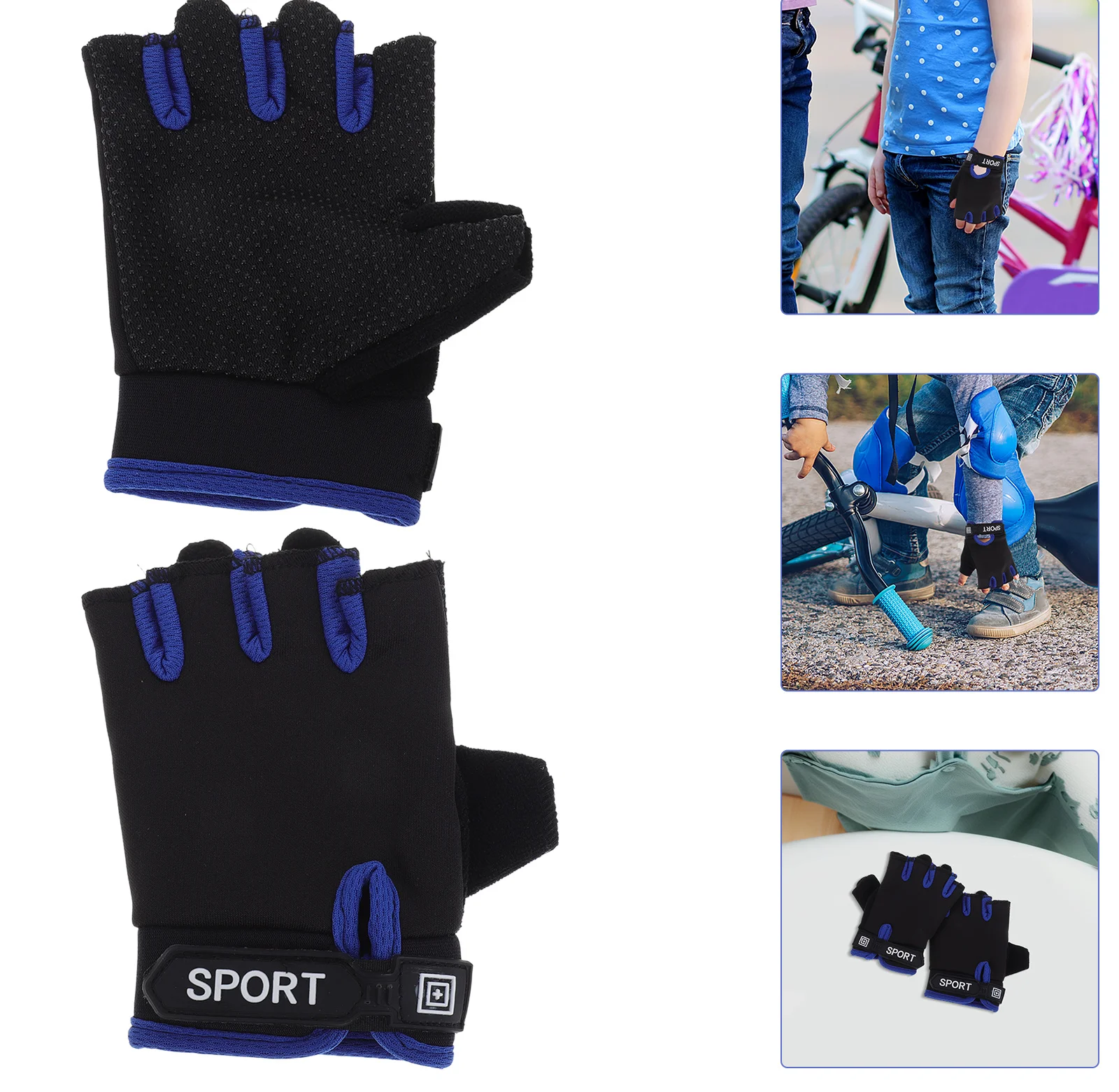 1 Pair Kids Fingerless Bike Anti-Slip Breathable Cycling Gloves For Children Boys Girls Skate Biking Half Finger
1 Pair Kids Fingerless Bike Anti-Slip Breathable Cycling Gloves For Children Boys Girls Skate Biking Half Finger