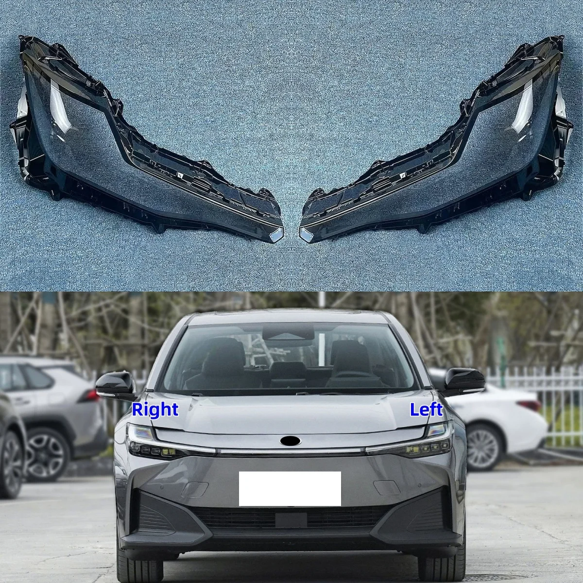 For Toyota BZ3 2023 Headlight Lens Cover Transparent Lampshade Headlamp Shell Plexiglass Auto Replacement Parts
For Toyota BZ3 2023 Headlight Lens Cover Transparent Lampshade Headlamp Shell Plexiglass Auto Replacement Parts