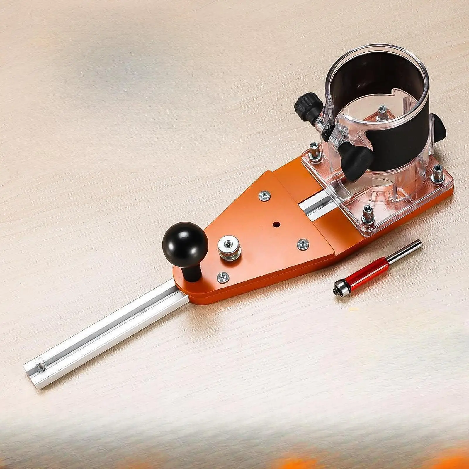 Adjustable Woodworking Flip Board Circle Cutting Jig Router Guide Plate for Electric Hand Trimmer Milling Projects
Adjustable Woodworking Flip Board Circle Cutting Jig Router Guide Plate for Electric Hand Trimmer Milling Projects