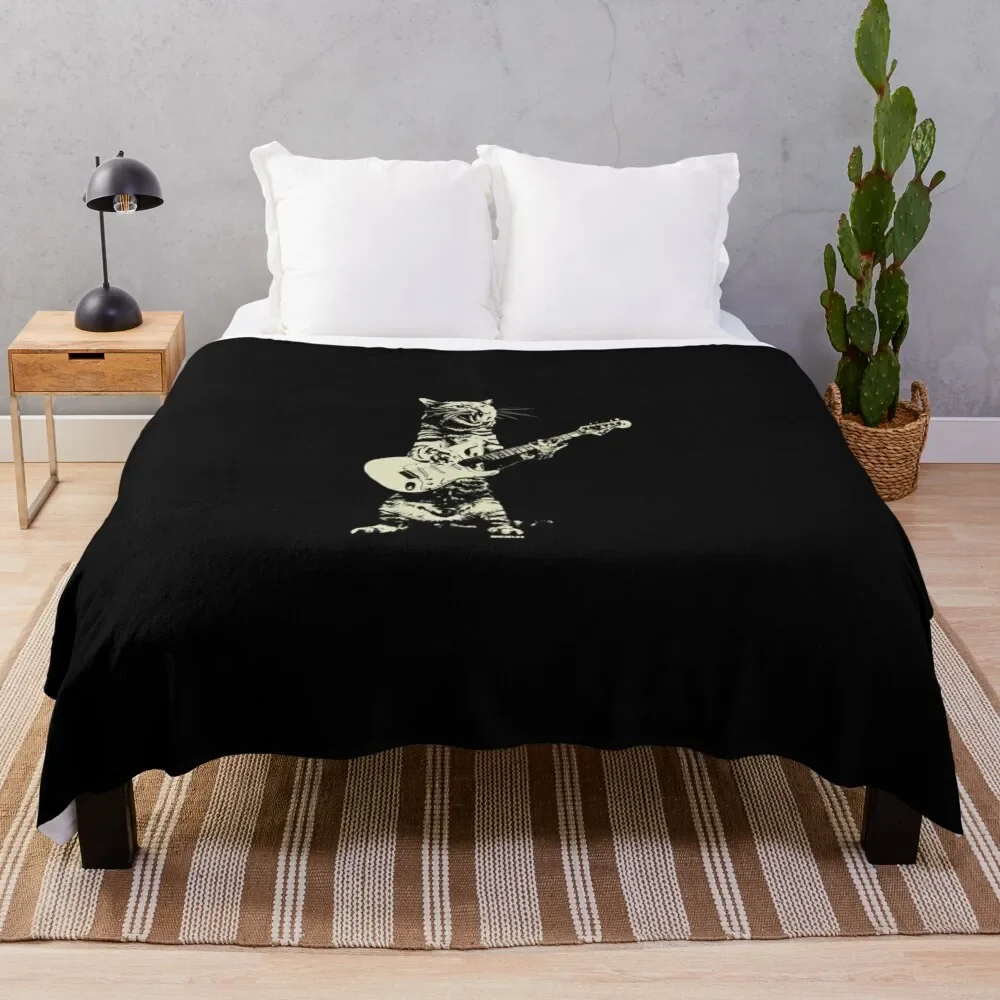 Cat playing guitar Essential Throw Blanket for babies Blankets For Sofas Stuffeds Blankets
Cat playing guitar Essential Throw Blanket for babies Blankets For Sofas Stuffeds Blankets
