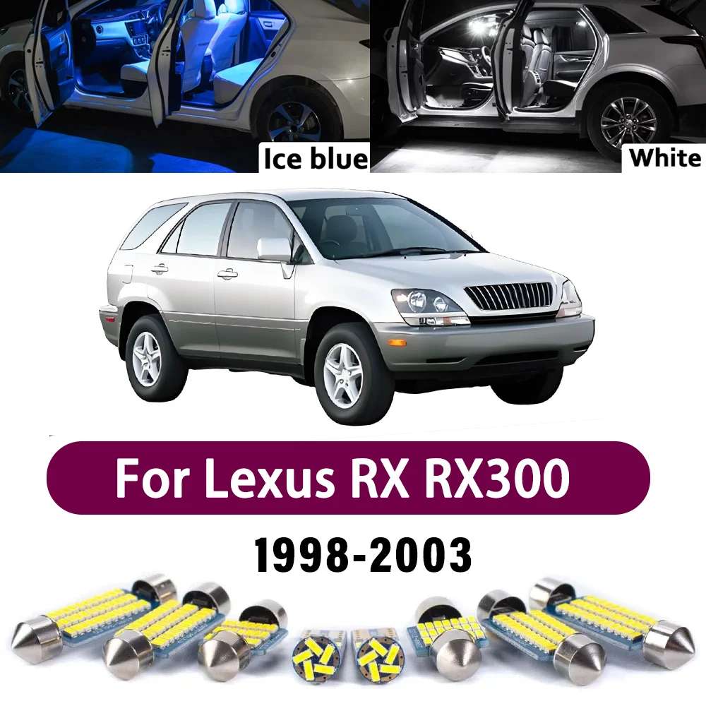 KCIMO New Canbus Interior Reading Dome Vanity Light Kit For Lexus RX RX300 1998-2003 Premium Easy Install Bright LED Lights
KCIMO New Canbus Interior Reading Dome Vanity Light Kit For Lexus RX RX300 1998-2003 Premium Easy Install Bright LED Lights