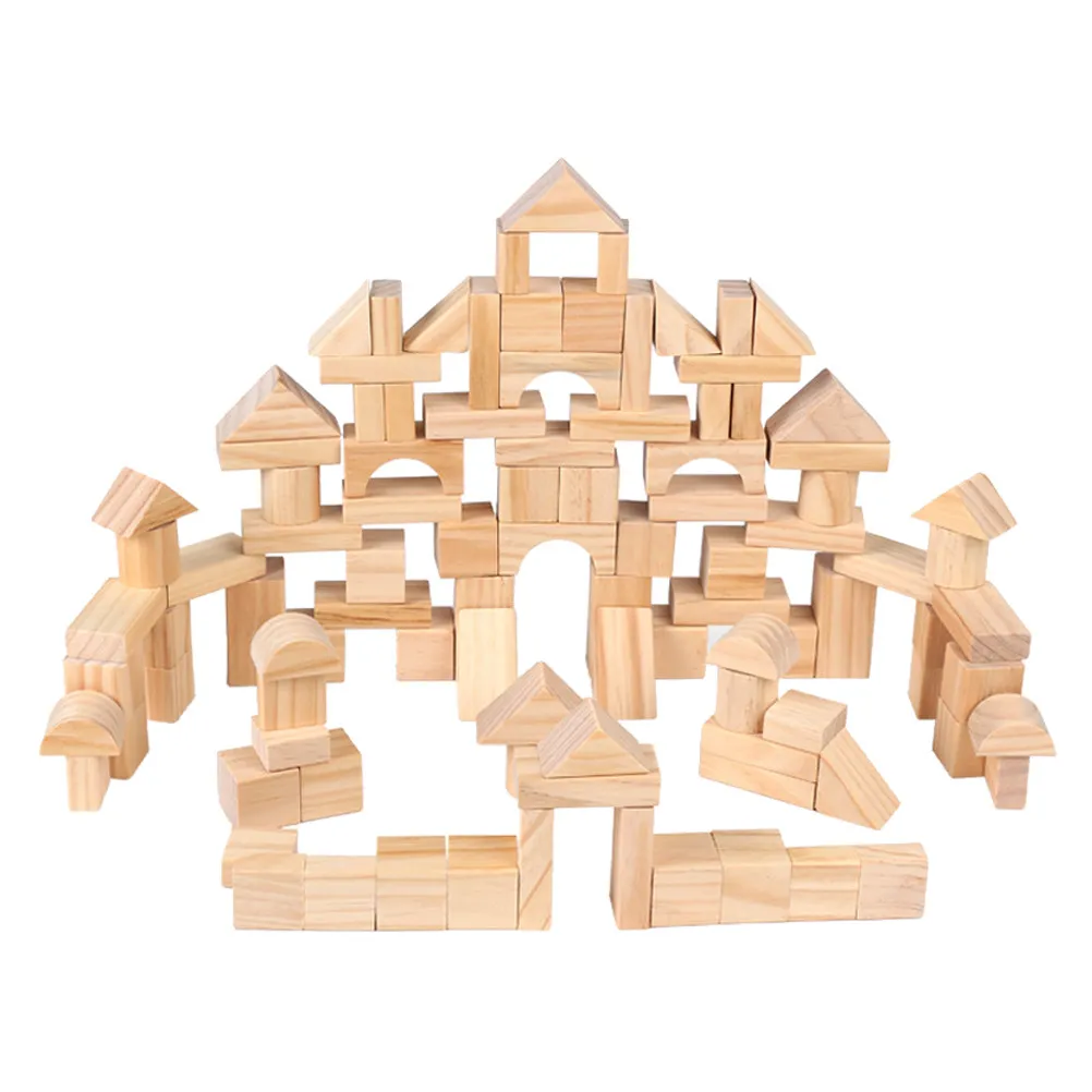 100Pcs Wooden Cube Set Natural Wood Stacking Blocks Educational Kids Creative Castle Fun
100Pcs Wooden Cube Set Natural Wood Stacking Blocks Educational Kids Creative Castle Fun