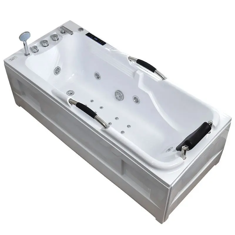 Thickened acrylic adult bathtub, surfing massage thermostatic heated bathtub 
Thickened acrylic adult bathtub, surfing massage thermostatic heated bathtub