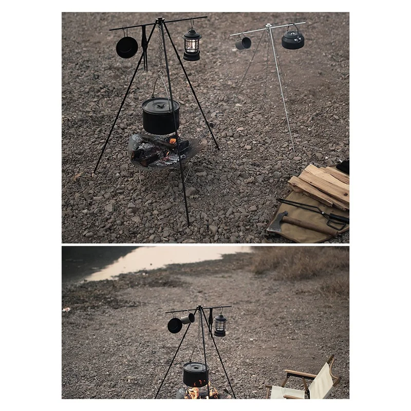 【Hot Cake】Outdoor Aluminum Alloy Tripod Hanger Storage Rack Portable Crossbar Set Retractable Hanging Pot Bracket
【Hot Cake】Outdoor Aluminum Alloy Tripod Hanger Storage Rack Portable Crossbar Set Retractable Hanging Pot Bracket