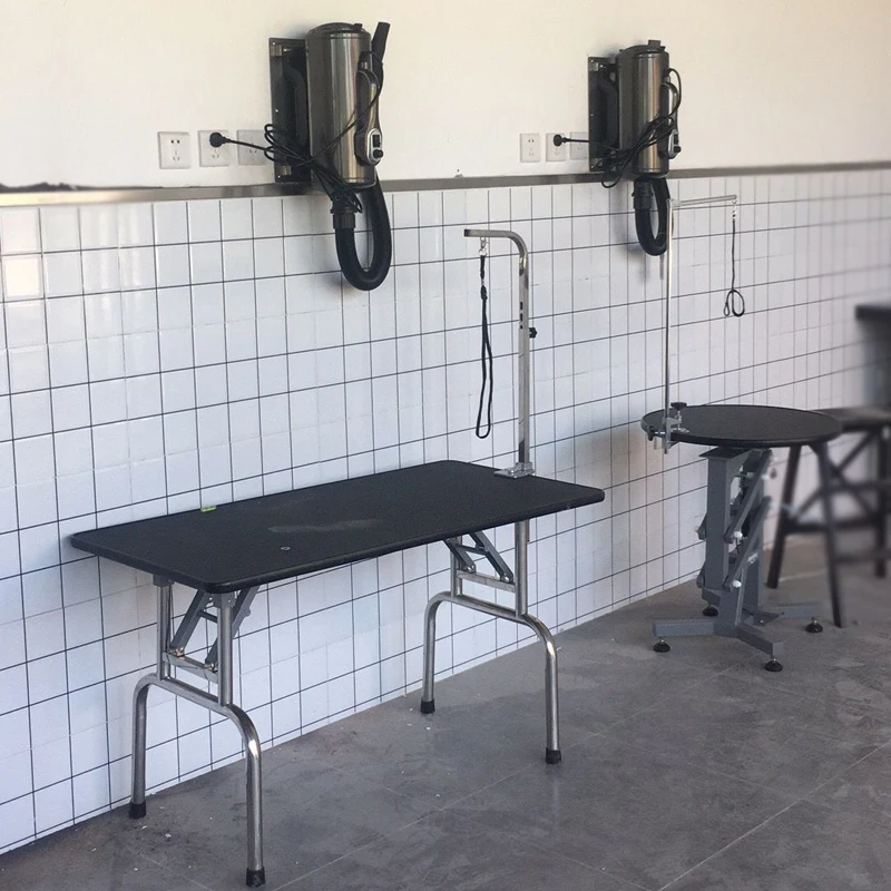 Shenbao stainless steel table leg non-slip folding pet shop golden retriever dog large dog grooming table grooming table blow
Shenbao stainless steel table leg non-slip folding pet shop golden retriever dog large dog grooming table grooming table blow