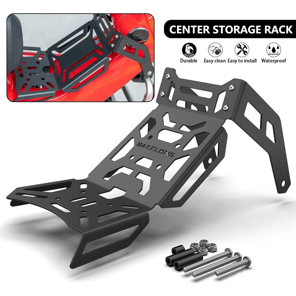 2024 Motorcycle For Honda Cub CT125 Trail 125 2020 - 2023 CT125 Center Carrier Rack Storage Rack Middle Shelf Luggage Bracket
2024 Motorcycle For Honda Cub CT125 Trail 125 2020 - 2023 CT125 Center Carrier Rack Storage Rack Middle Shelf Luggage Bracket