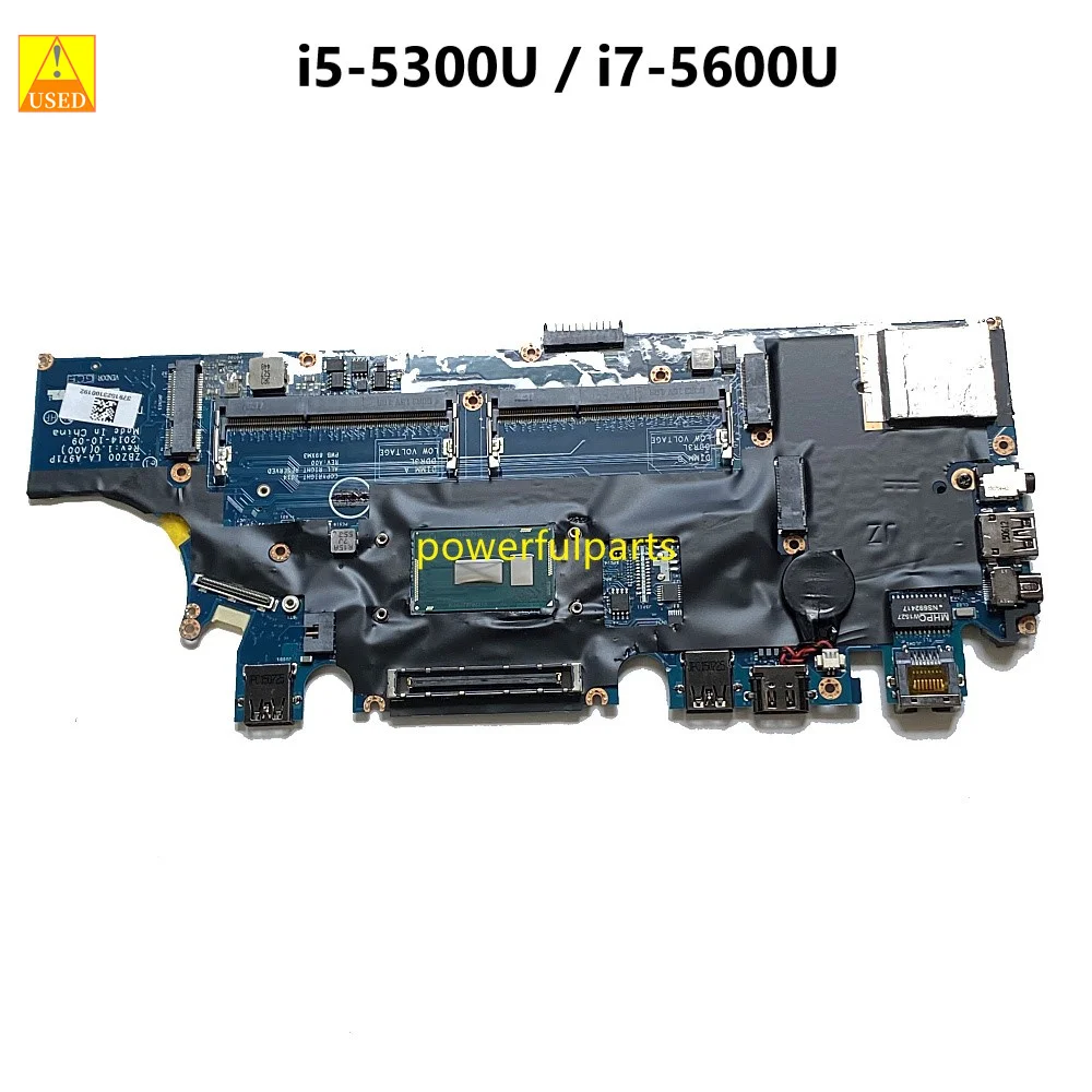 ZAZ00 LA-A971P Материнская плата для ноутбука Dell Latitude E7250 Материнская плата i3 i5 i7 CPU 004WK0 02PVP8 0G9CNK 0TPHC4 Рабочая хорошая
ZAZ00 LA-A971P Материнская плата для ноутбука Dell Latitude E7250 Материнская плата i3 i5 i7 CPU 004WK0 02PVP8 0G9CNK 0TPHC4 Рабочая хорошая