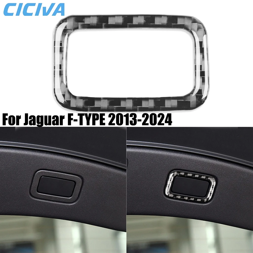 For Jaguar F-TYPE 2013-2024 Carbon Fiber Trunk Switch Panel Interior Car Accessories Decorative Cover Stickers Auto Trim
For Jaguar F-TYPE 2013-2024 Carbon Fiber Trunk Switch Panel Interior Car Accessories Decorative Cover Stickers Auto Trim