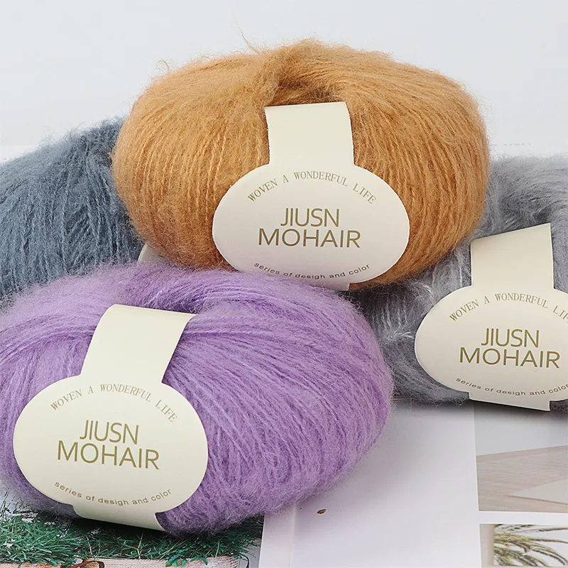 Candy Mohair Wool Medium Coarse Knitted Yarn Is Comfortable and Versatile Fashion Piece Hand Woven Scarf Sweater Material Bag
Candy Mohair Wool Medium Coarse Knitted Yarn Is Comfortable and Versatile Fashion Piece Hand Woven Scarf Sweater Material Bag