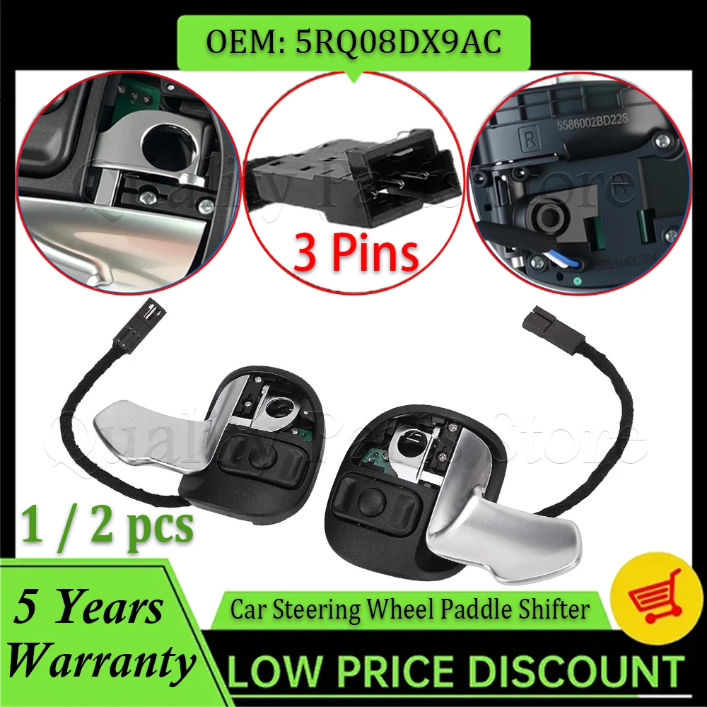 New Steering Wheel Paddle Shifter For Dodge Charger Challenger 2015-2021 Jeep Grand Cherokee 2014-2021 5RQ09DX9AC 5RQ08DX9AC
New Steering Wheel Paddle Shifter For Dodge Charger Challenger 2015-2021 Jeep Grand Cherokee 2014-2021 5RQ09DX9AC 5RQ08DX9AC