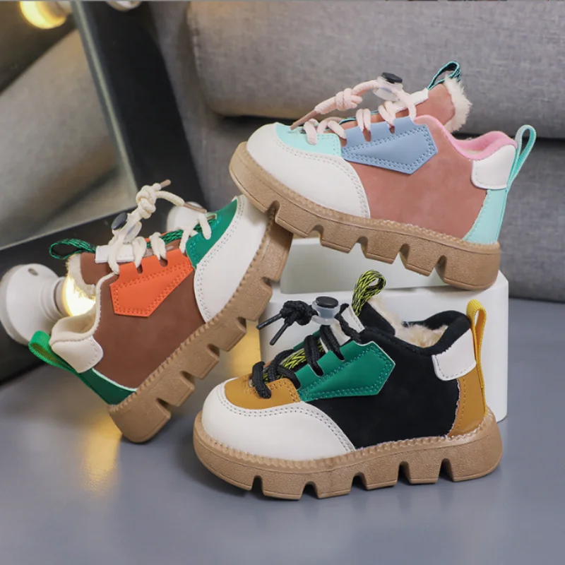 Boys' Warm Boots Winter New Children's Thickened Velvet Cotton Shoes Girls' Waterproof Short Boots Baby Cotton Boots Boys Shoes
Boys' Warm Boots Winter New Children's Thickened Velvet Cotton Shoes Girls' Waterproof Short Boots Baby Cotton Boots Boys Shoes