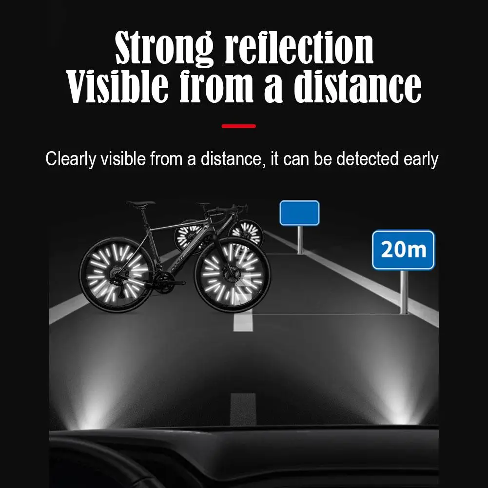 Bicycle Spoke Reflective Stripe Bike Spokes Reflector Warning Steel MTB Road Tape Lamp Accessories 12Pcs Bicycle Wire Bicic N6Y4
Bicycle Spoke Reflective Stripe Bike Spokes Reflector Warning Steel MTB Road Tape Lamp Accessories 12Pcs Bicycle Wire Bicic N6Y4