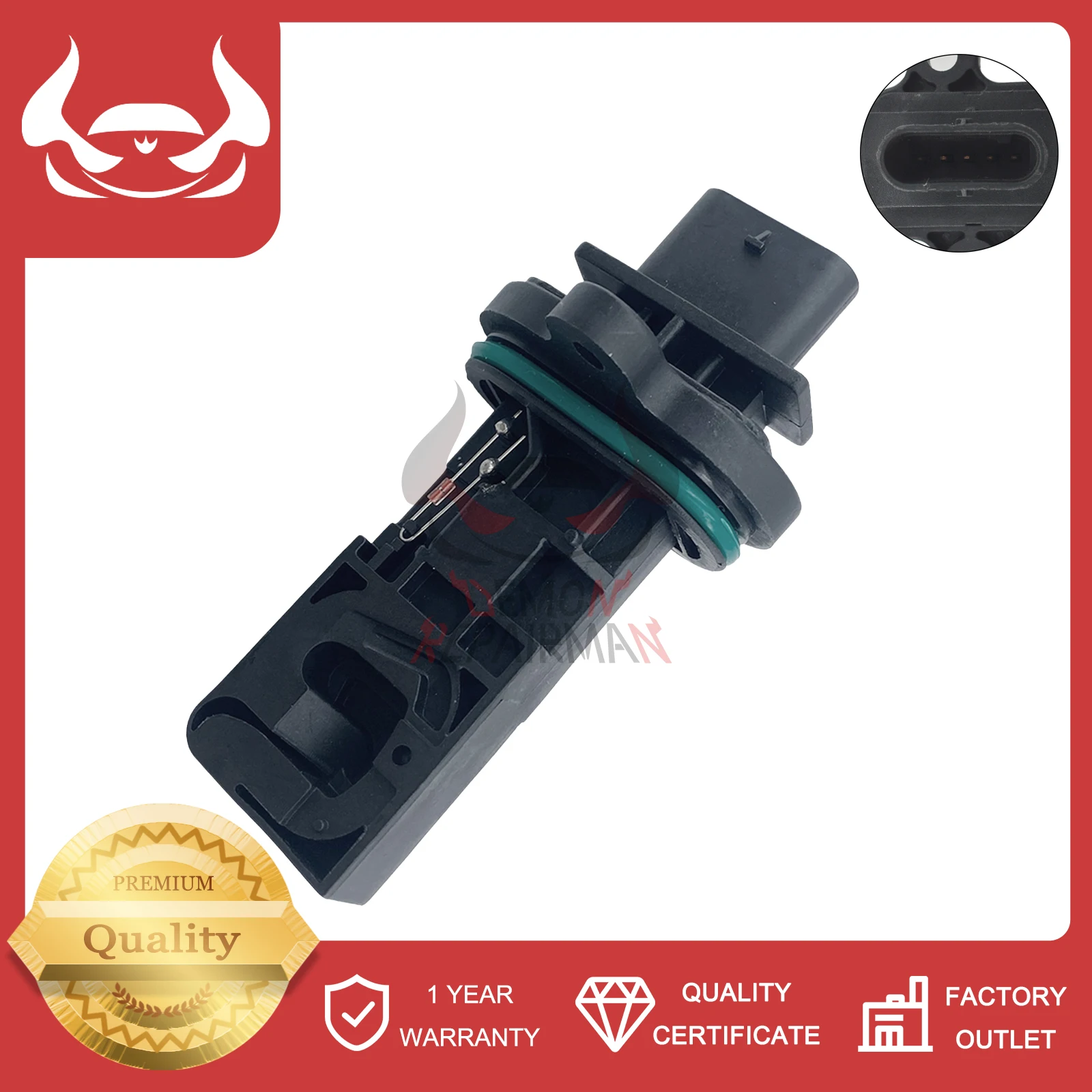 New Mass Air Flow Sensor 280218270 7537488 7566990 Compatible with BMW 5 6 7 X5 X6 M5 M6 ALPINA B7 4.41L 2006-2018
New Mass Air Flow Sensor 280218270 7537488 7566990 Compatible with BMW 5 6 7 X5 X6 M5 M6 ALPINA B7 4.41L 2006-2018