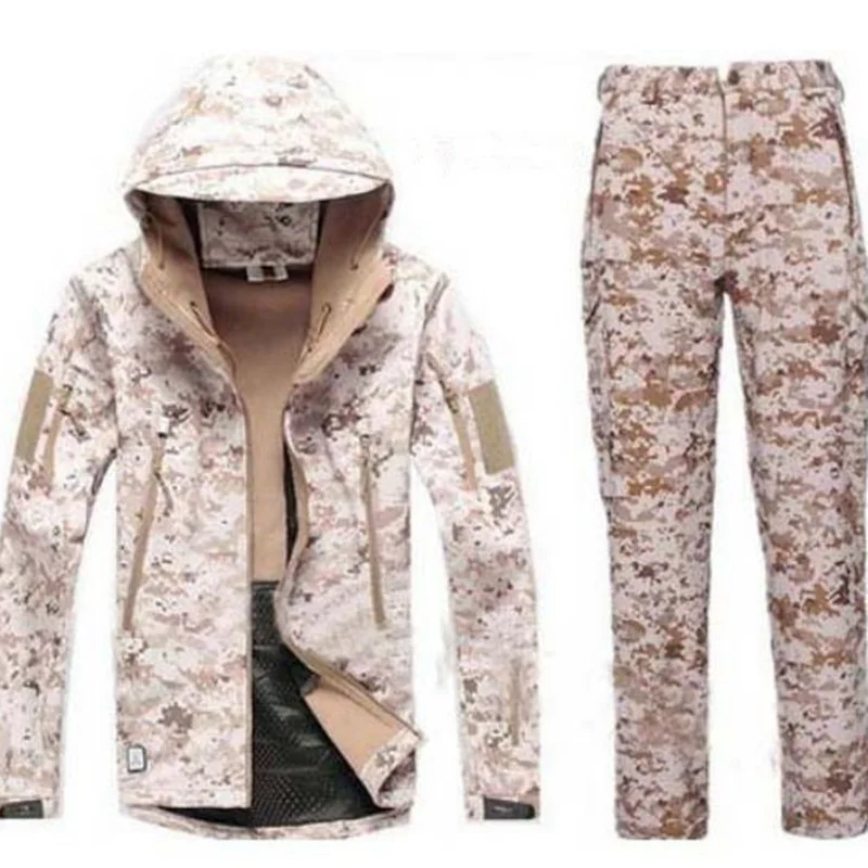 Outdoor waterproof camping hiking Jackets pants set V5.0 Softshell hunting outfit thermal clothes Tactical breathable sport suit
Outdoor waterproof camping hiking Jackets pants set V5.0 Softshell hunting outfit thermal clothes Tactical breathable sport suit
