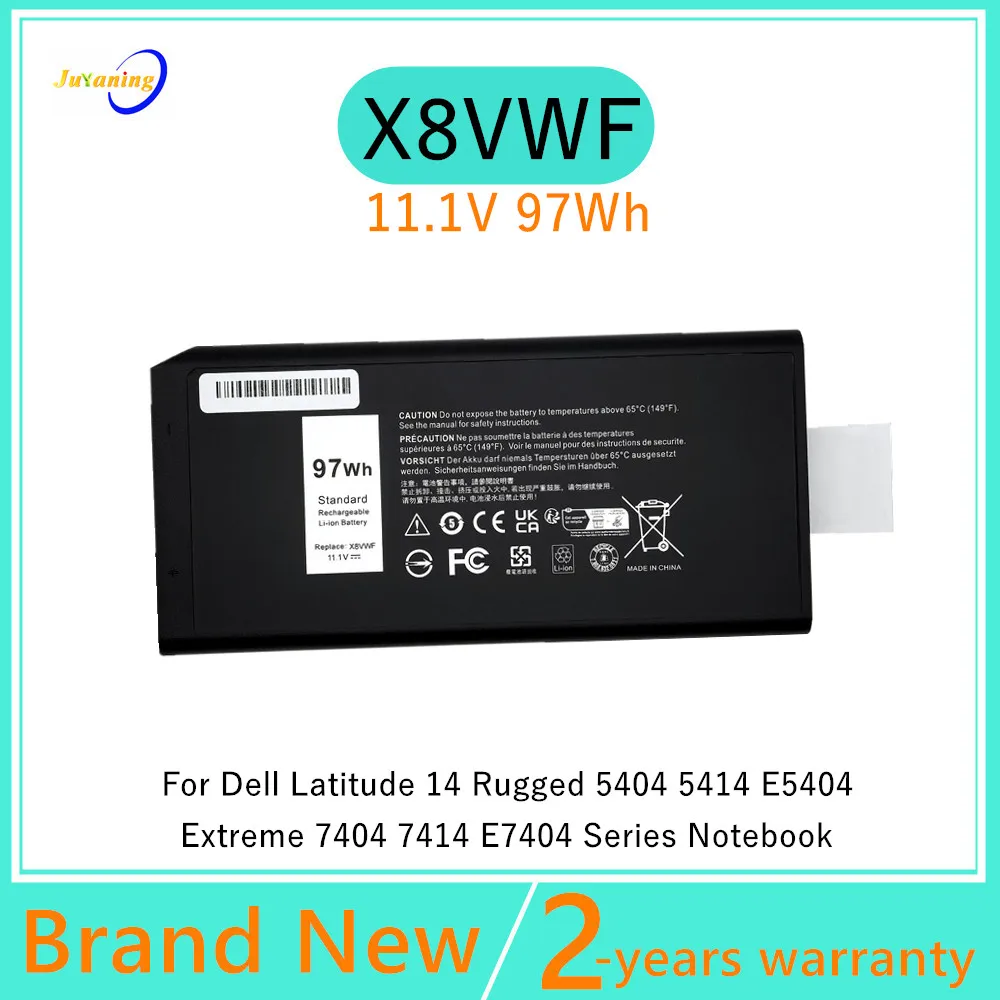 X8VWF Laptop battery For Dell Latitude 14 Rugged 5404 5414 E5404 Extreme 7404 7414 E7404 DKNKD XN4KN XRJDF 5XT3V VCWGN DKNKD
X8VWF Laptop battery For Dell Latitude 14 Rugged 5404 5414 E5404 Extreme 7404 7414 E7404 DKNKD XN4KN XRJDF 5XT3V VCWGN DKNKD