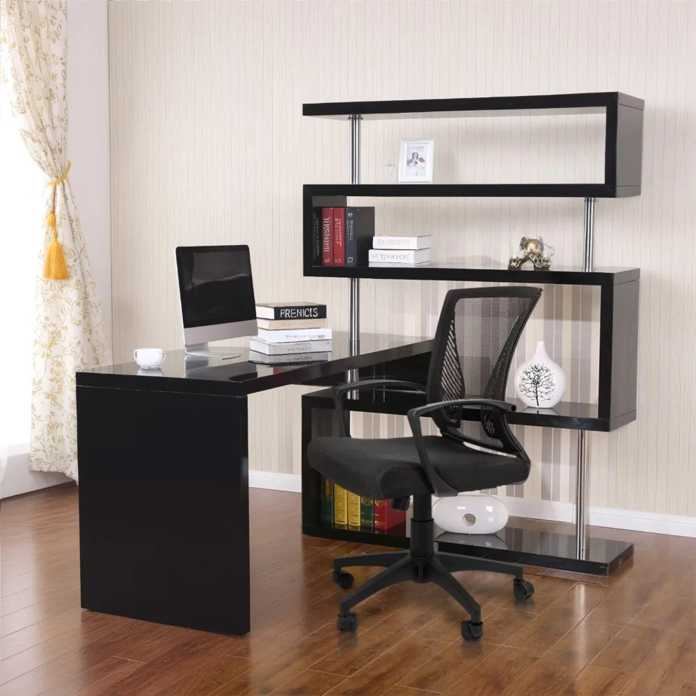 Office Chair Ergonomic Computer Desk Mesh Chair Mid Back Swivel Lumbar Support with Armrest
Office Chair Ergonomic Computer Desk Mesh Chair Mid Back Swivel Lumbar Support with Armrest