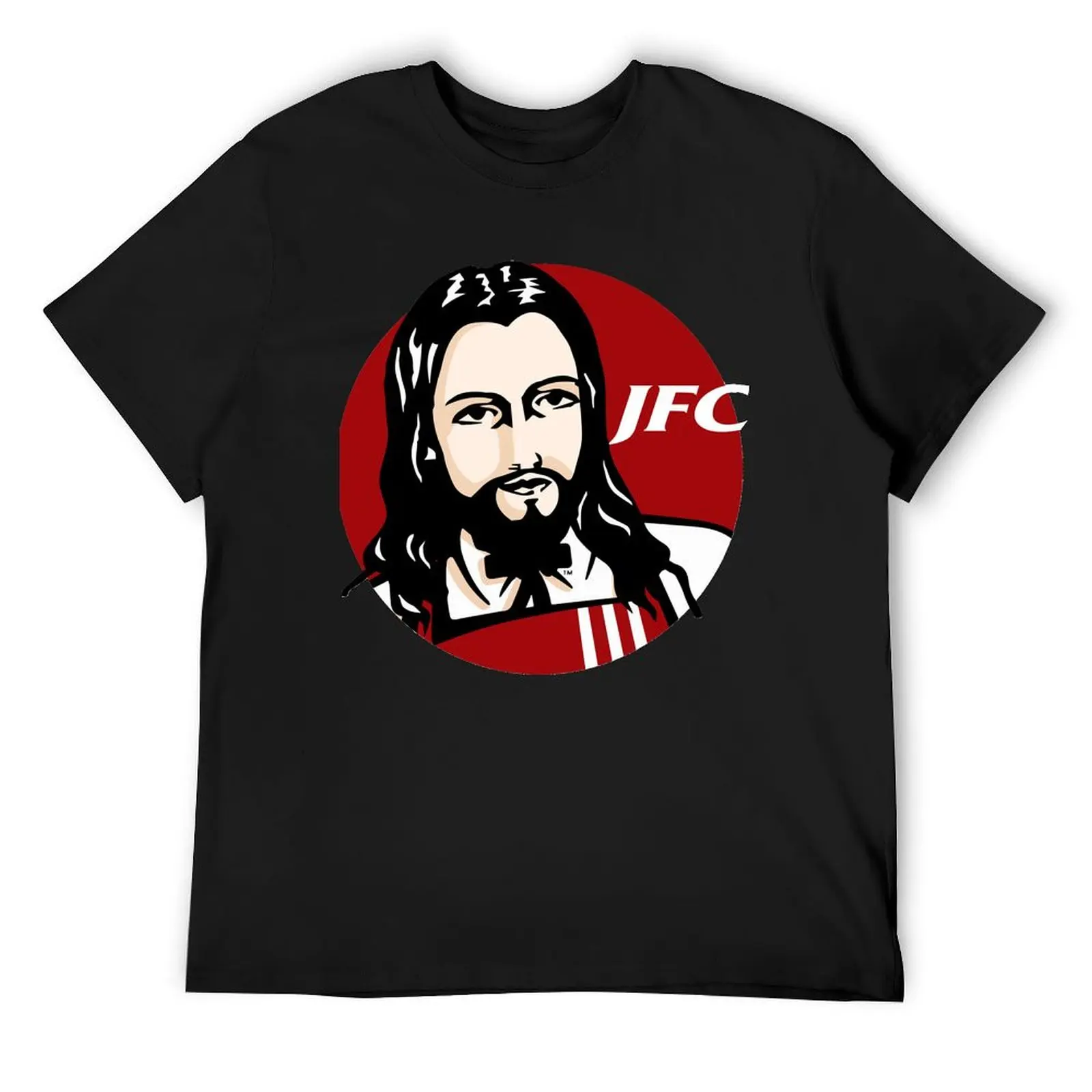 JFC Jesus Fried Chicken T-Shirt vintage anime shirt anime t shirts gifts for boyfriend summer tops mens fashion
JFC Jesus Fried Chicken T-Shirt vintage anime shirt anime t shirts gifts for boyfriend summer tops mens fashion